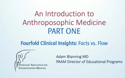 Introduction to Anthroposophic Medicine Part 1
